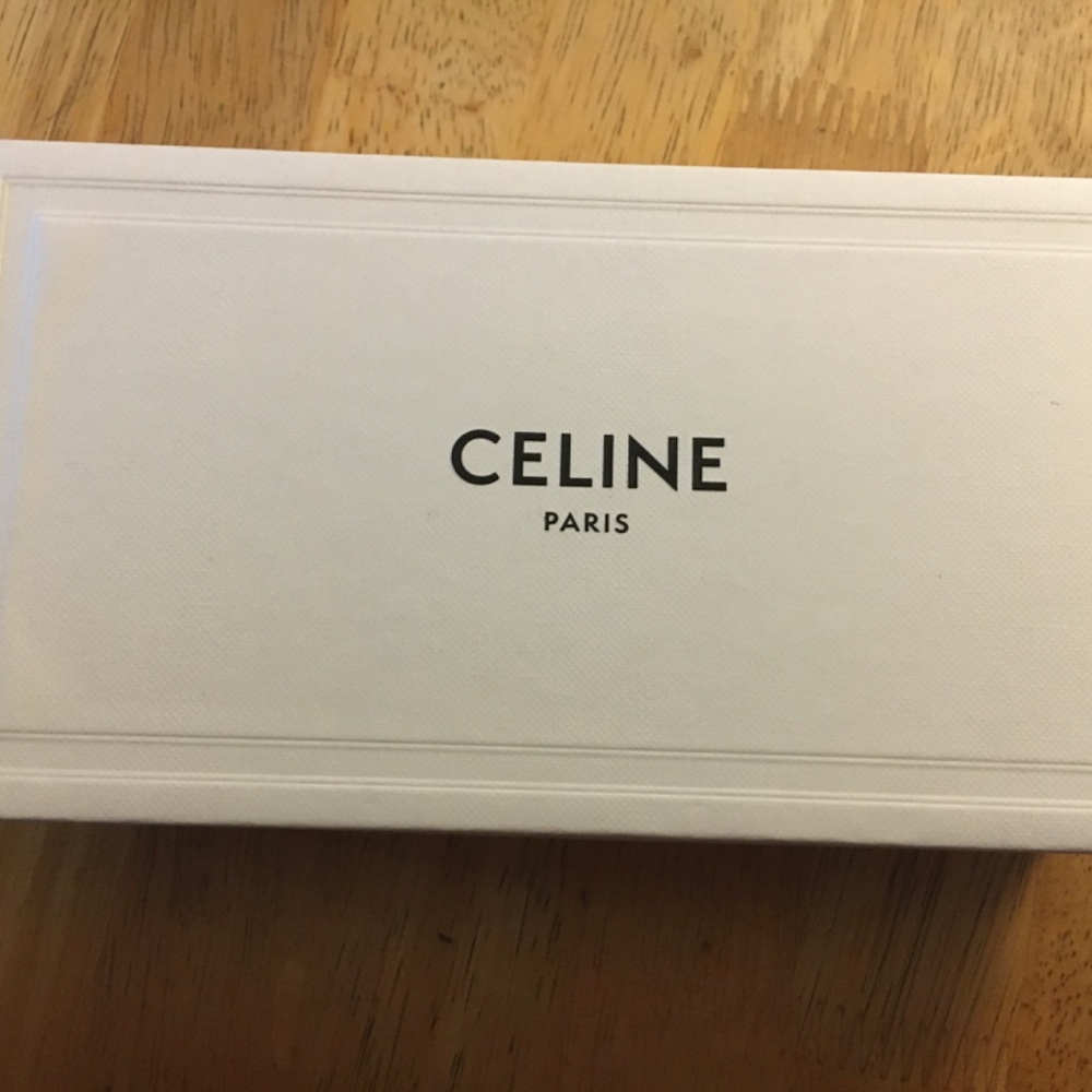 Celine Pull String Sunglasses Sleeve W/Box - image 2
